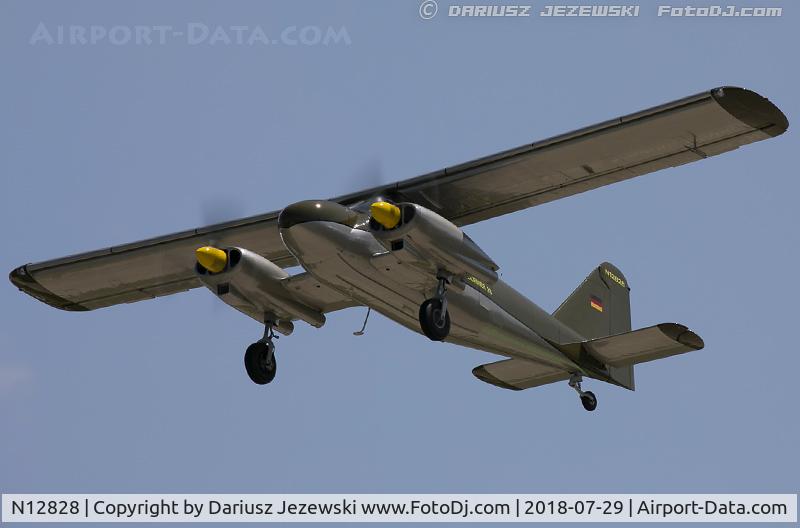 N12828, 1961 Dornier Do-28A-1 C/N 3023, Dornier Do-28A-1  C/N 3023, N12828