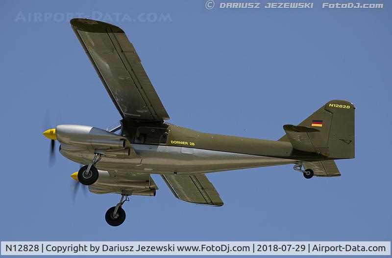 N12828, 1961 Dornier Do-28A-1 C/N 3023, Dornier Do-28A-1  C/N 3023, N12828