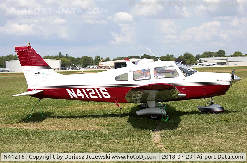 N41216, 1974 Piper PA-28-151 C/N 28-7415138, Piper PA-28-151 Cherokee Warrior  C/N 28-7415138, N41216