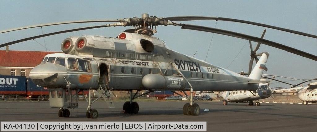 RA-04130, 1977 Mil Mi-10K Harke C/N 2294, EBOS AIR SHOW