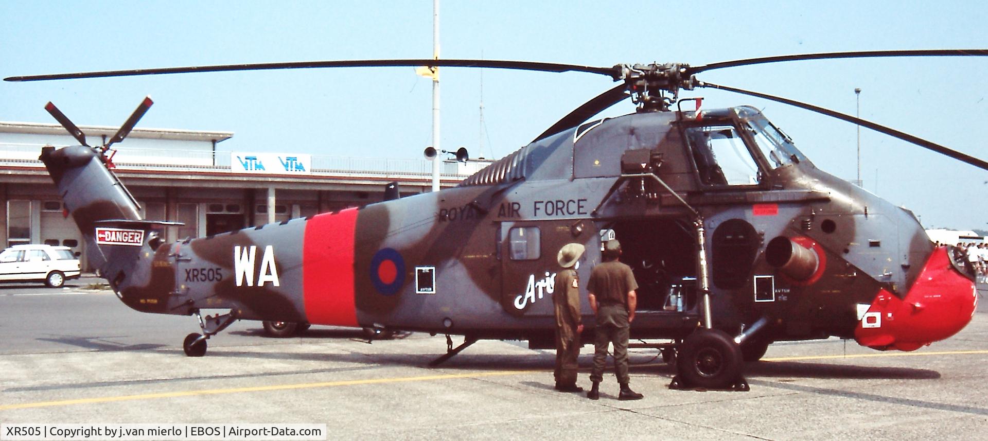 XR505, 1963 Westland Wessex HC.2 C/N WA130, EBOS AIR SHOW