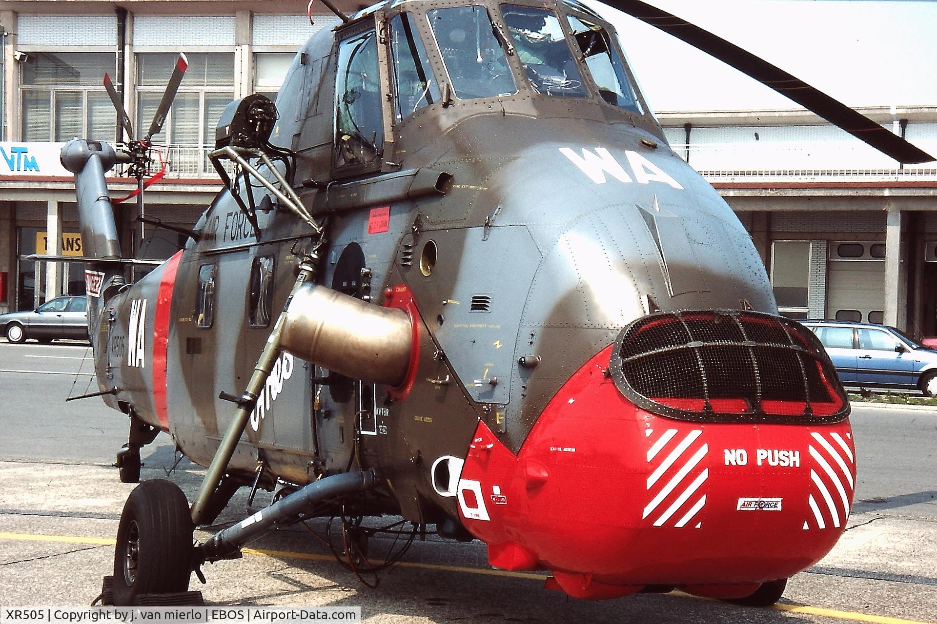 XR505, 1963 Westland Wessex HC.2 C/N WA130, EBOS AIR SHOW
