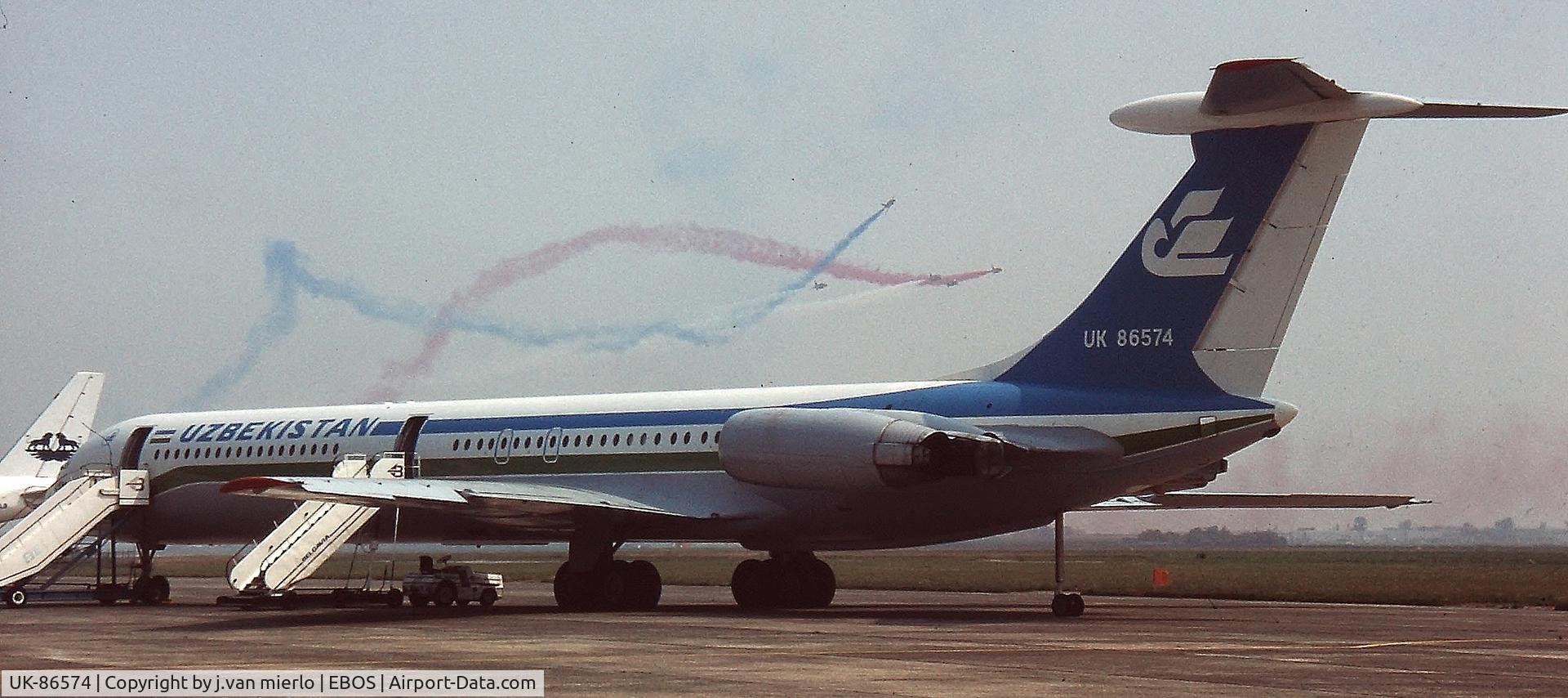 UK-86574, 1983 Ilyushin IL-62M C/N 3344833, EBOS AIR SHOW