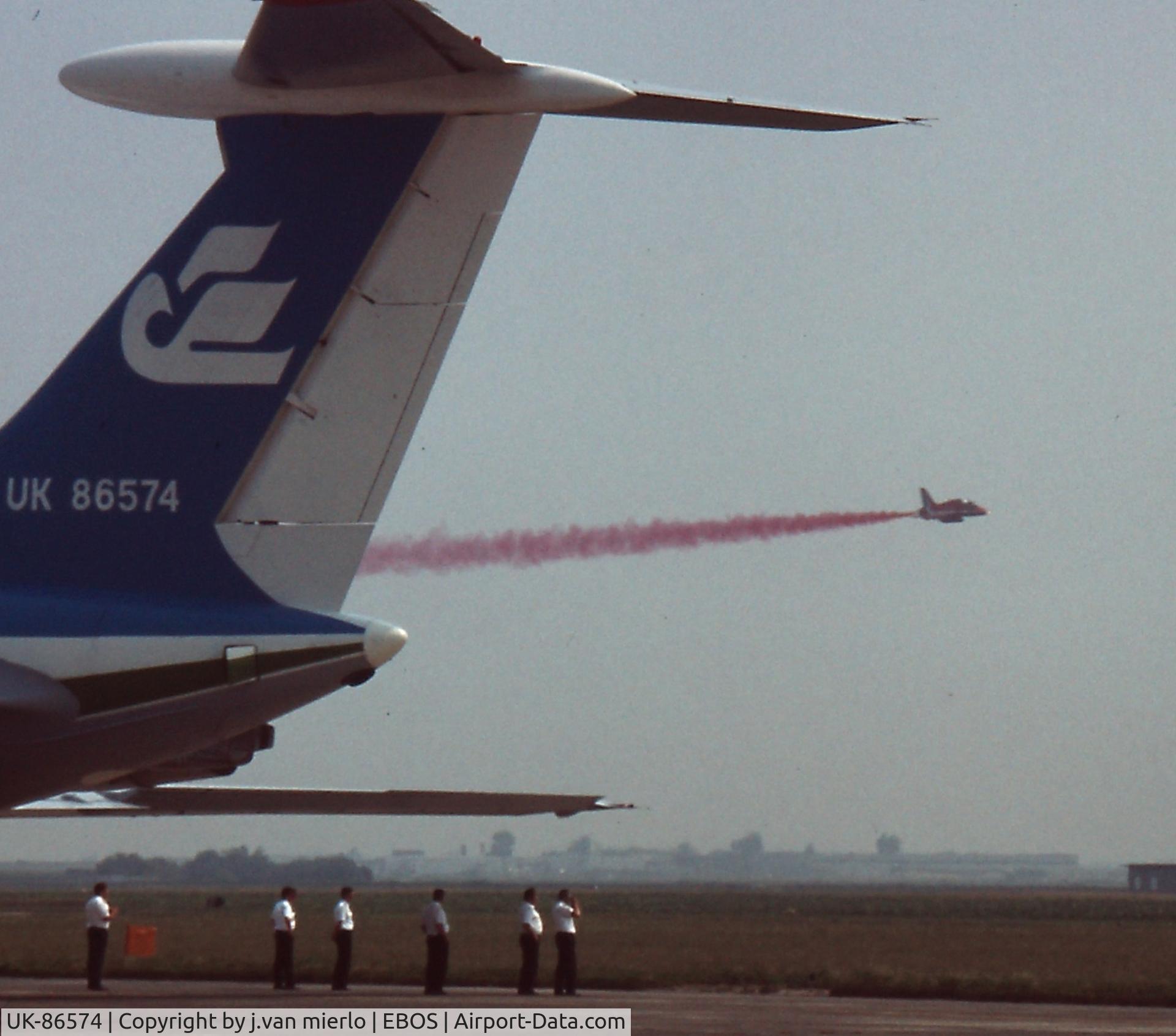 UK-86574, 1983 Ilyushin IL-62M C/N 3344833, ebos air show