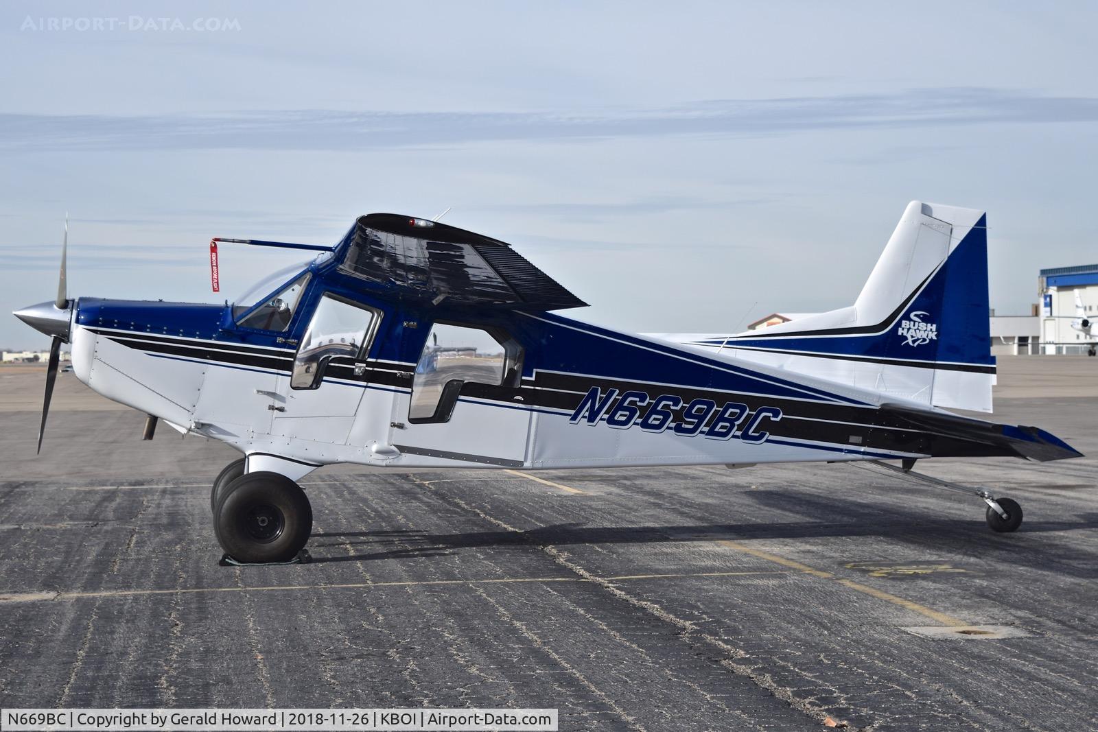 N669BC, 2007 Found FBA-2C2 C/N 103, Parked on the north GA ramp.