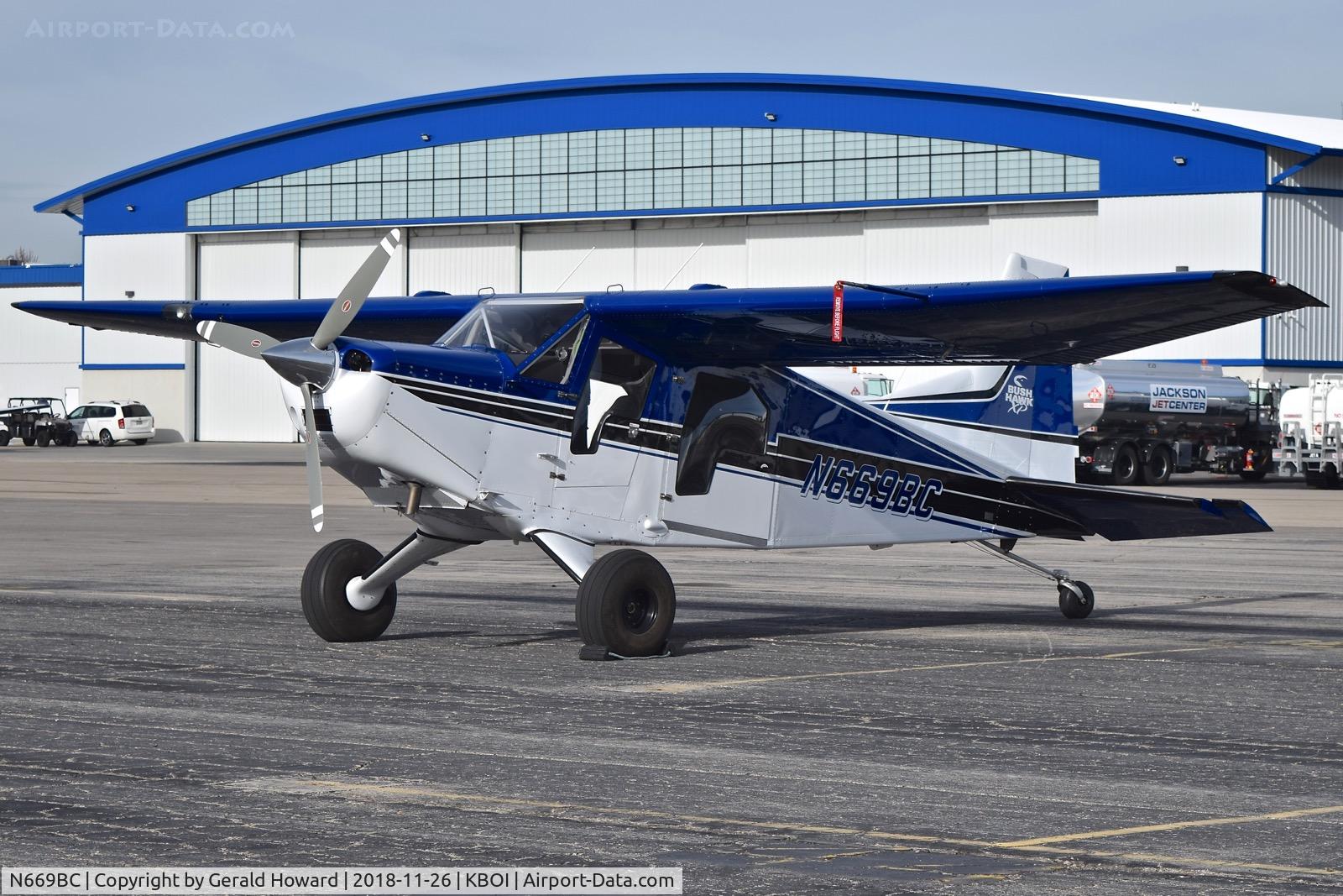N669BC, 2007 Found FBA-2C2 C/N 103, Parked on the north GA ramp.