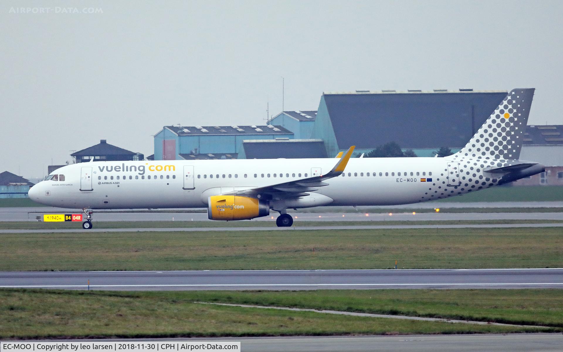 EC-MOO, 2016 Airbus A321-231 C/N 7471, Copenhagen 30.11.2018