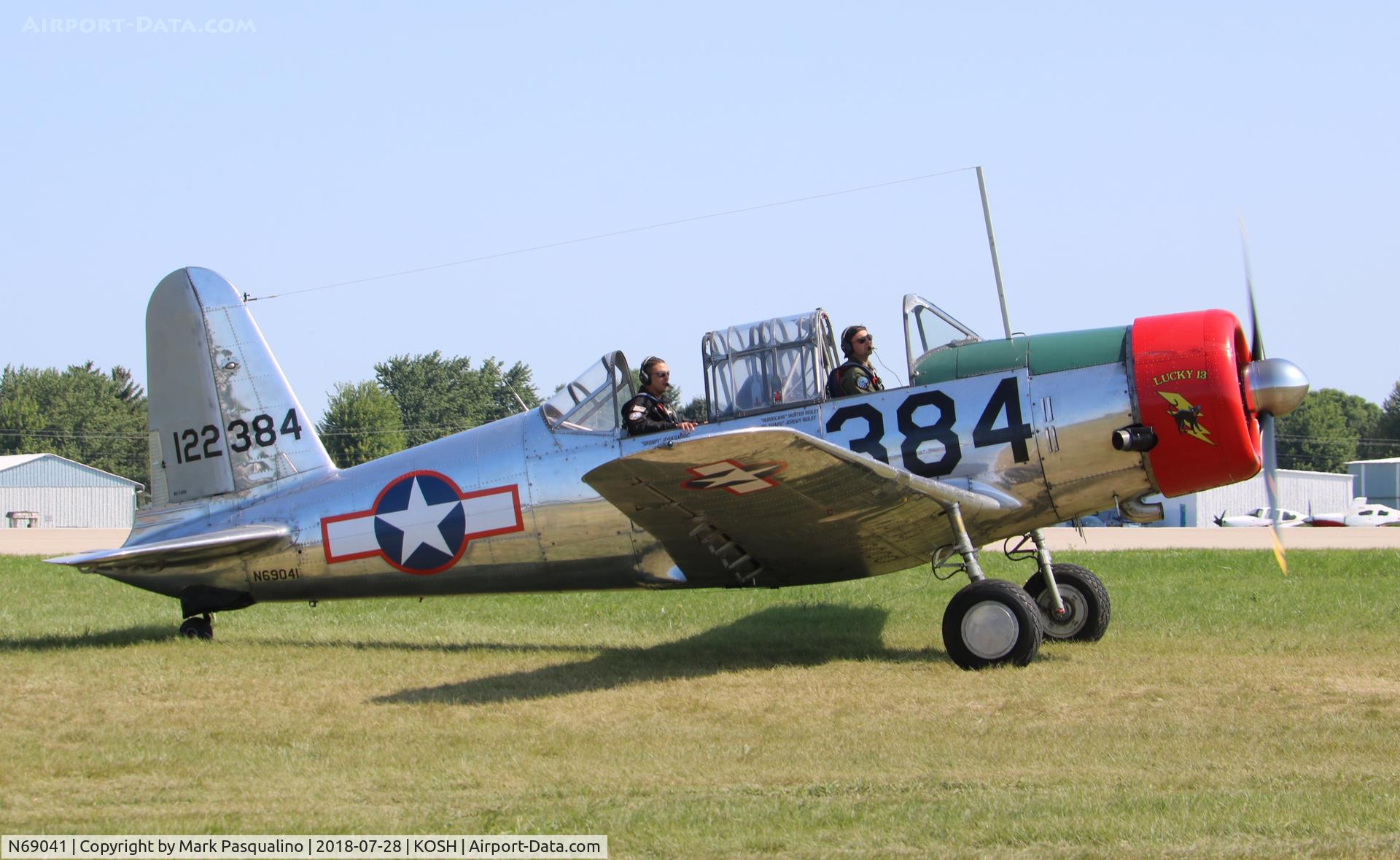 N69041, 1942 Consolidated Vultee BT-13A C/N 6462, Vultee BT-13A