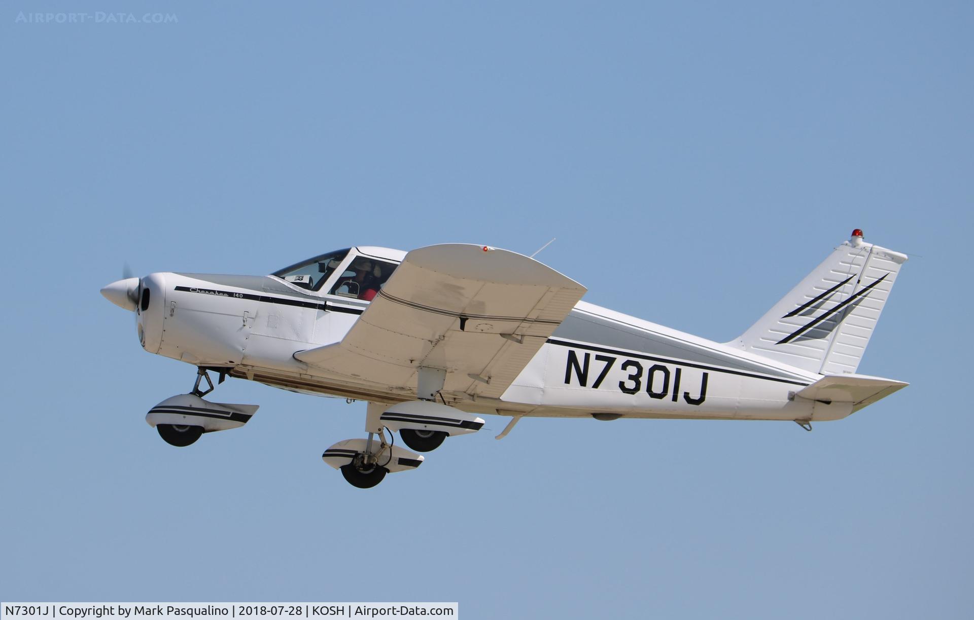 N7301J, 1968 Piper PA-28-140 C/N 28-24596, Piper PA-28-140