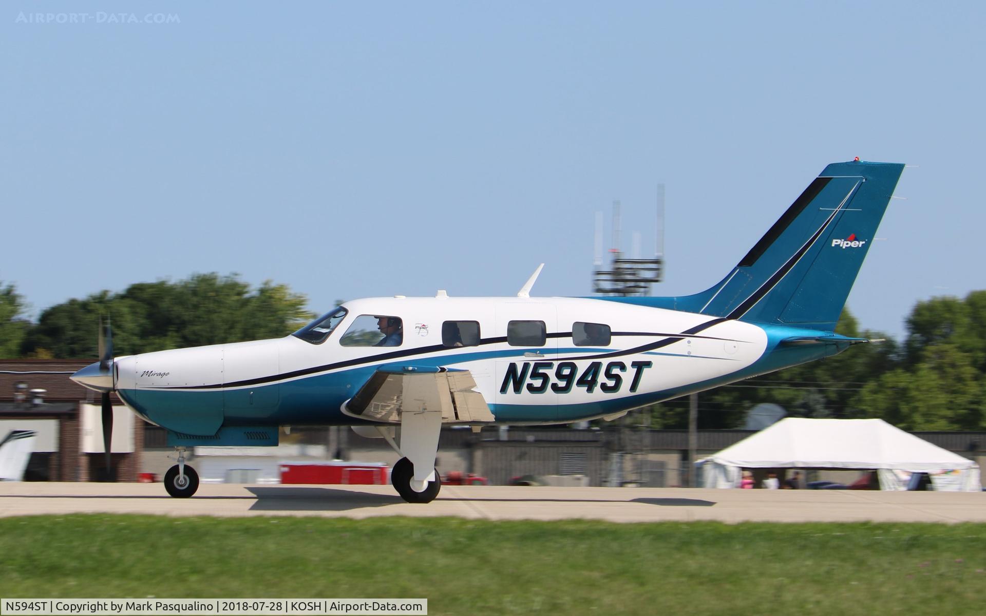 N594ST, 2013 Piper PA-46-350P Malibu Mirage C/N 4636594, Piper PA-46-350P