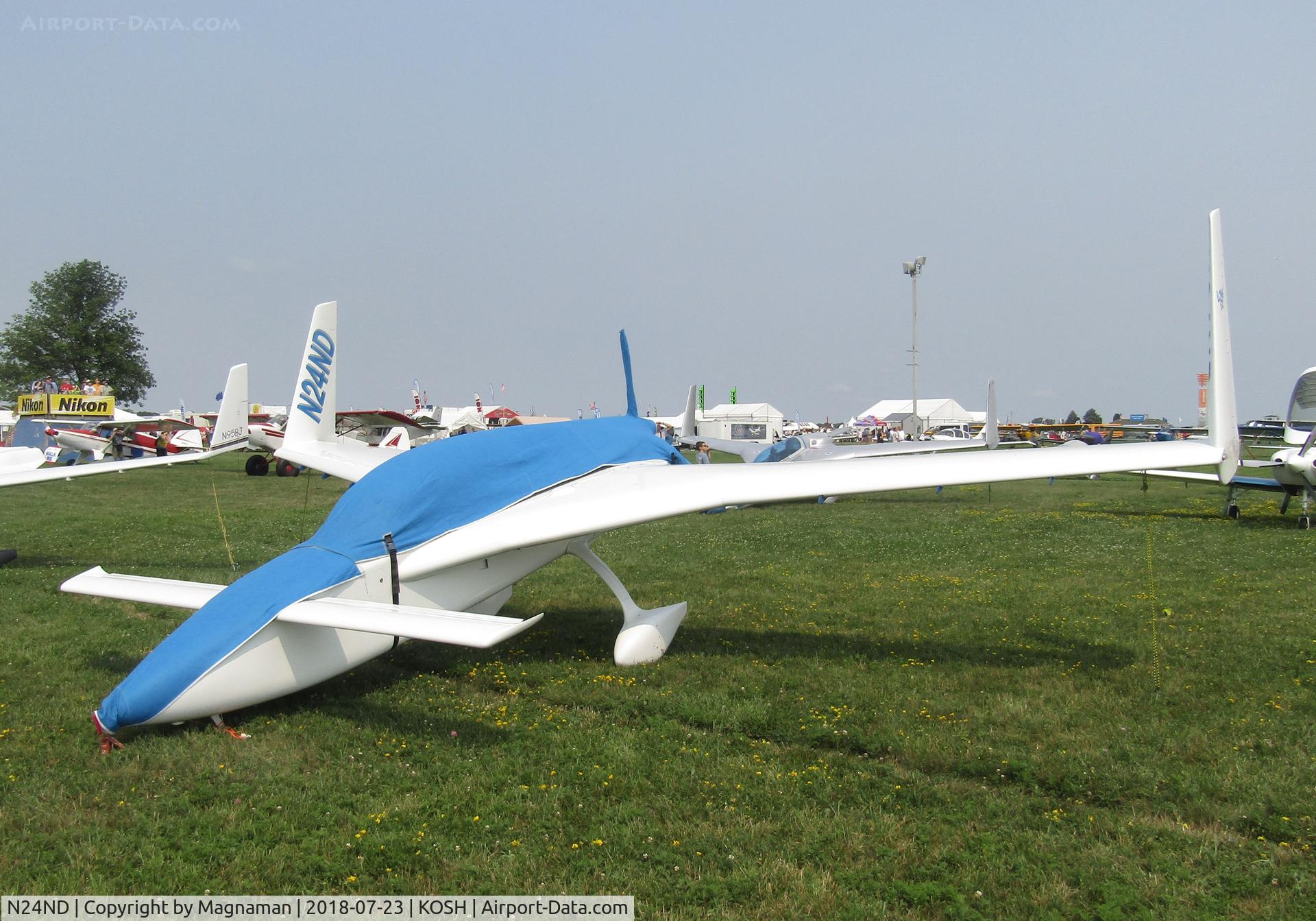 N24ND, 1993 Rutan Long-EZ C/N 692265, at EAA 18