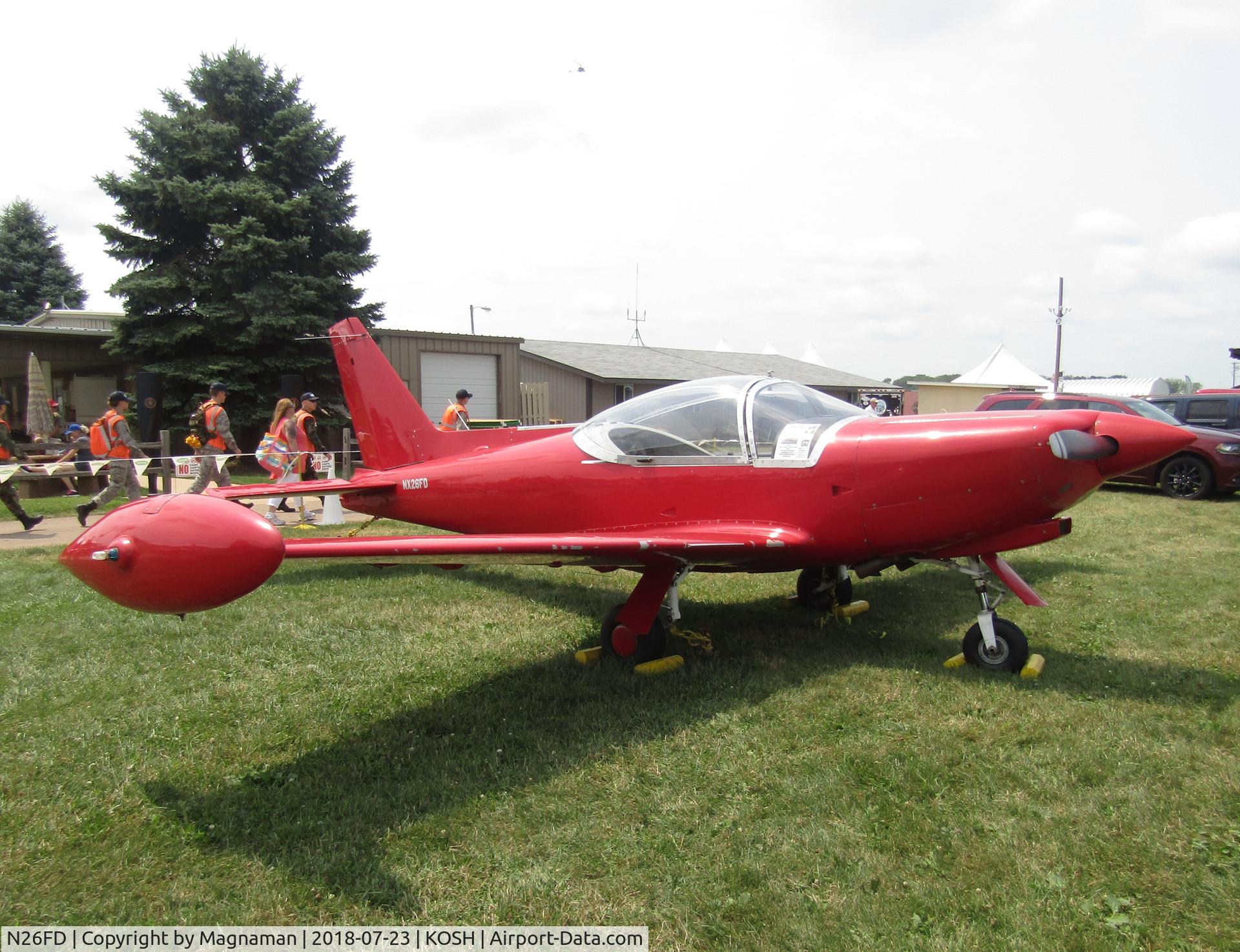 N26FD, 1978 SIAI-Marchetti SF-260 C/N 413, at EAA 18