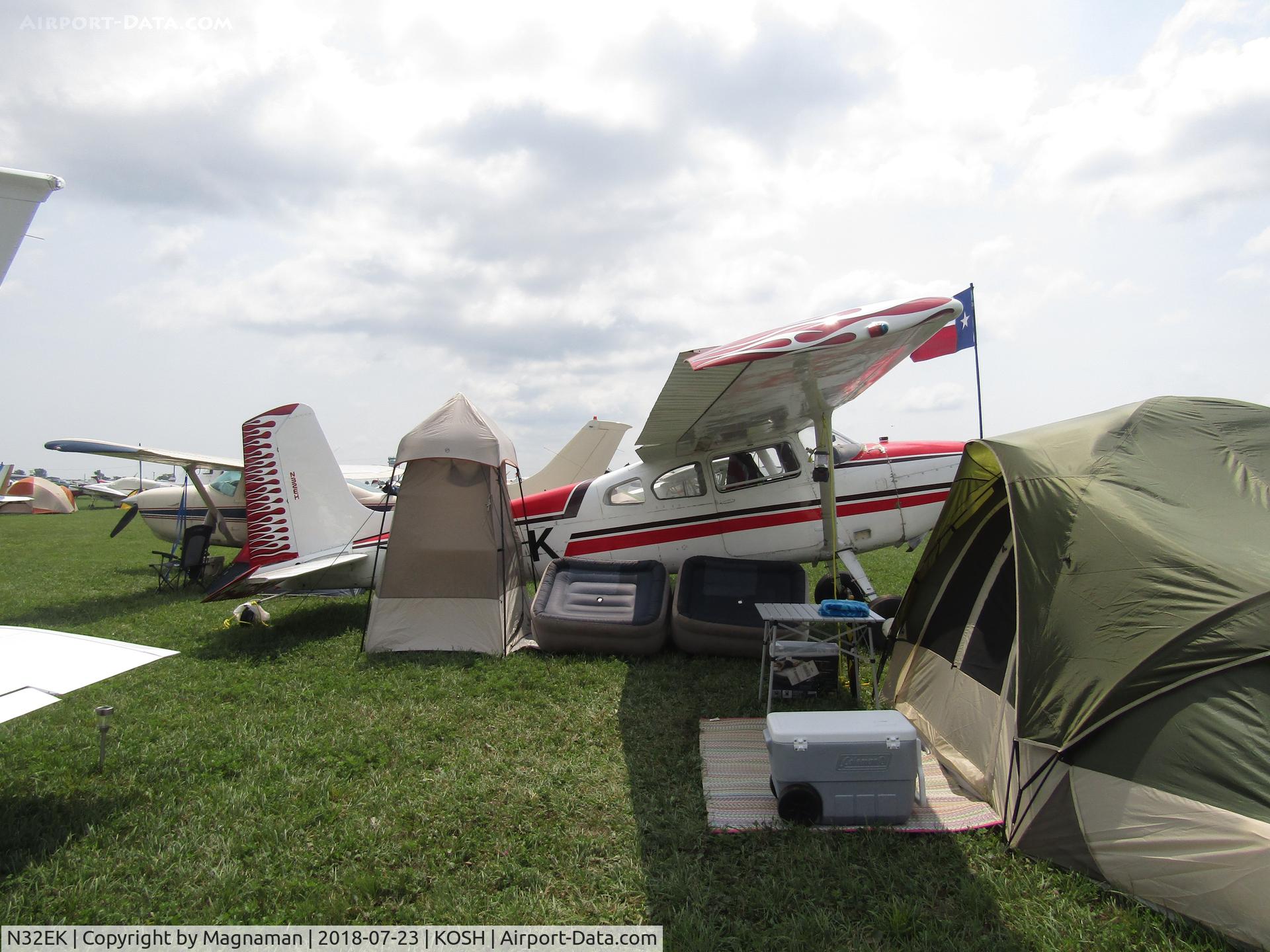 N32EK, 1963 Cessna 180F C/N 18051264, at EAA 18