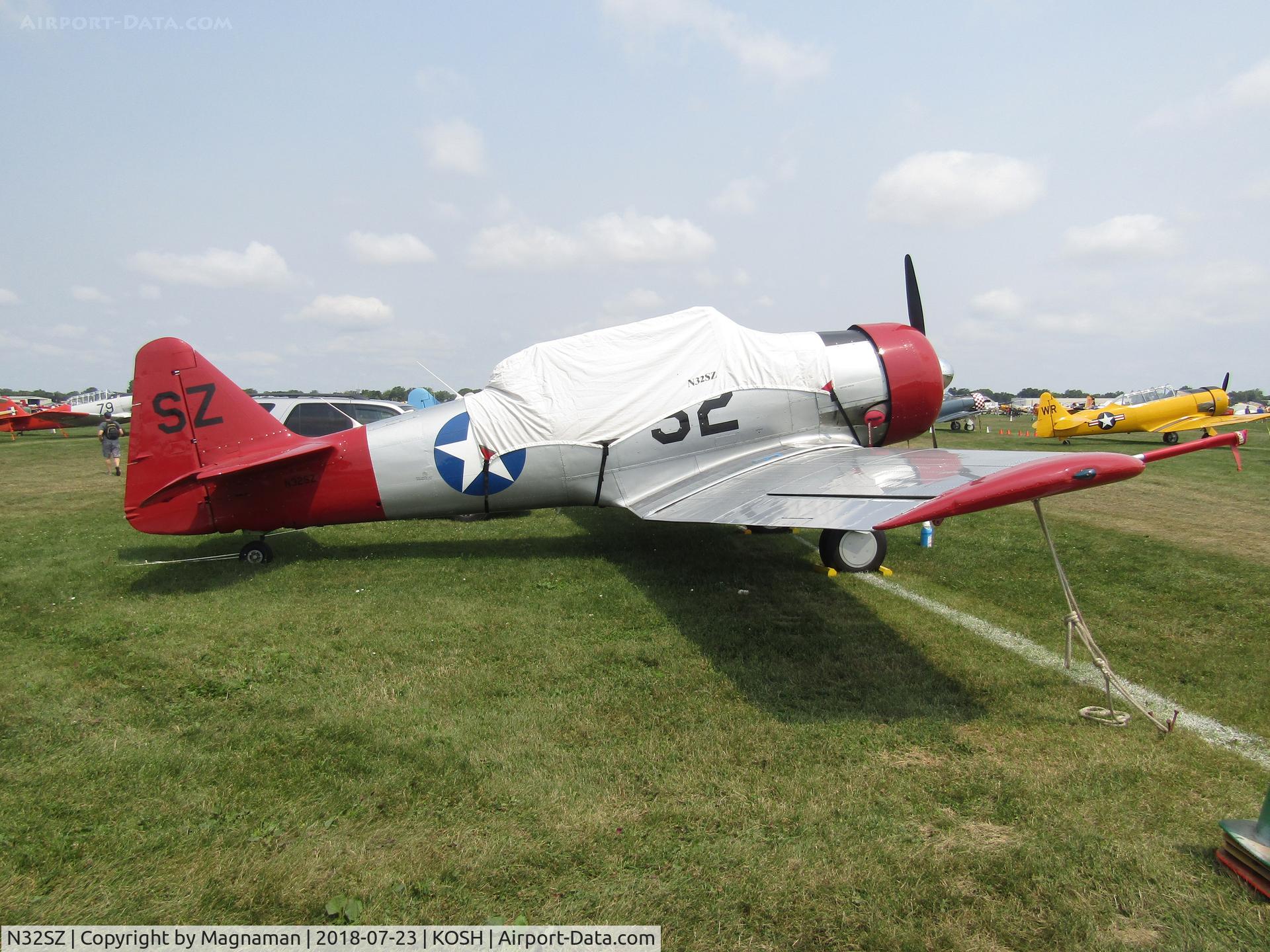 N32SZ, 1959 North American T-6G Texan C/N 168-325, at EAA 18