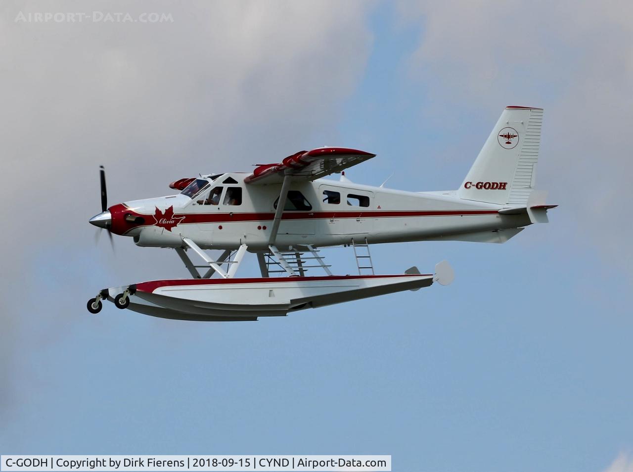 C-GODH, 1956 De Havilland Canada DHC-2T Viking Turbo Beaver C/N 979, Flyby at the 2018 Gatineau Air Show.