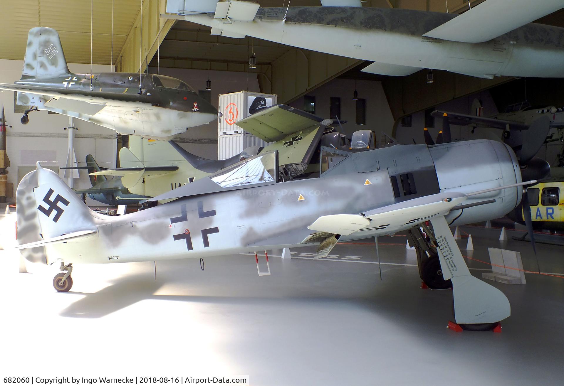 682060, Focke-Wulf Fw-190A-8 C/N 682060, Focke-Wulf Fw 190A-8 (rebuilt mainly with parts of 682060) at the Luftwaffenmuseum (German Air Force museum), Berlin-Gatow