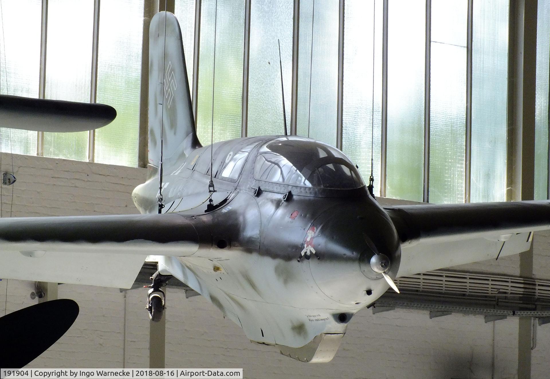 191904, Messerschmitt Me-163B-1a Komet C/N 191904, Messerschmitt Me 163B-1a Komet at the Luftwaffenmuseum (German Air Force museum), Berlin-Gatow