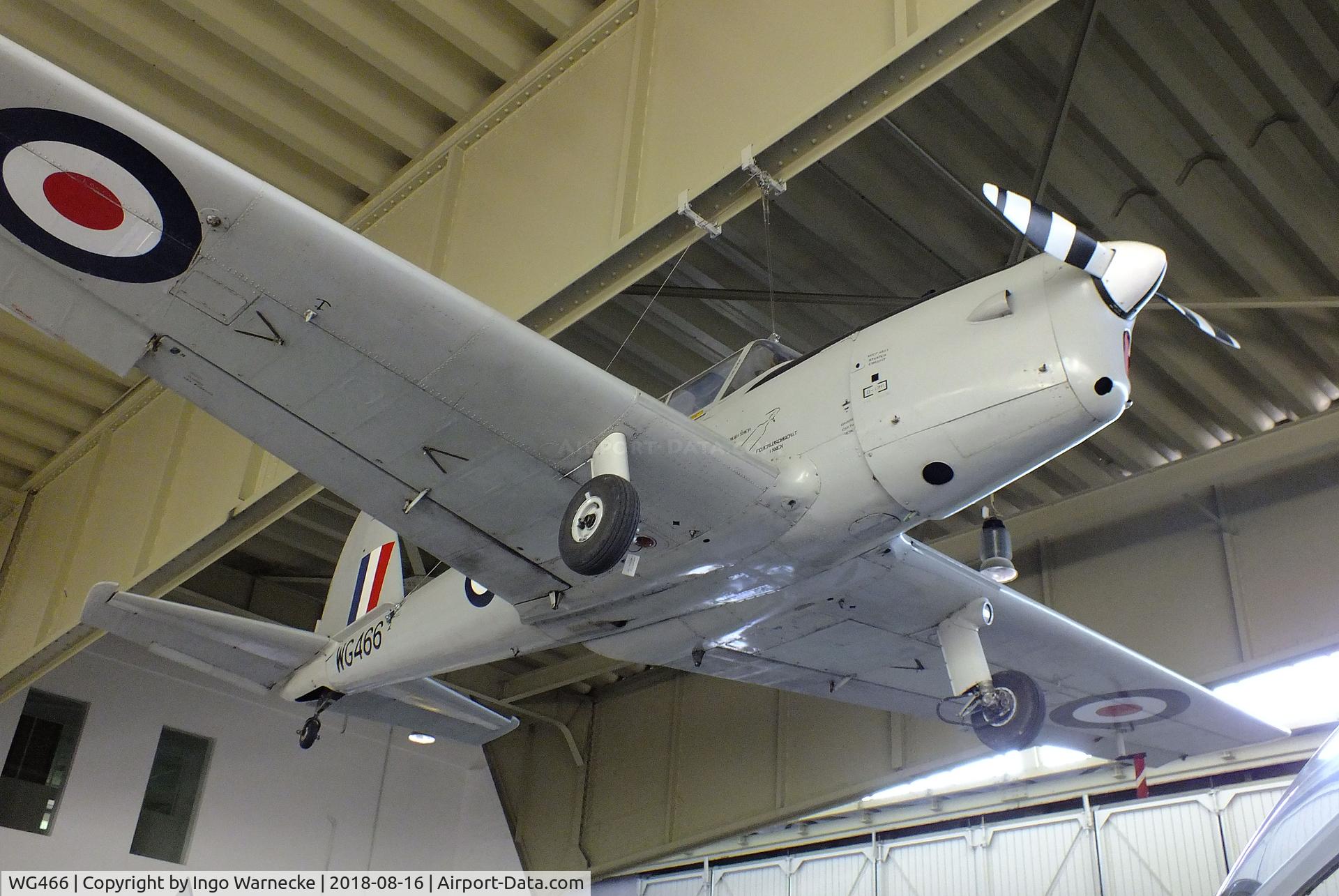 WG466, 1951 De Havilland DHC-1 Chipmunk T.10 C/N C1/0516, De Havilland Canada DHC-1 Chipmunk T10 at the Luftwaffenmuseum (German Air Force museum), Berlin-Gatow