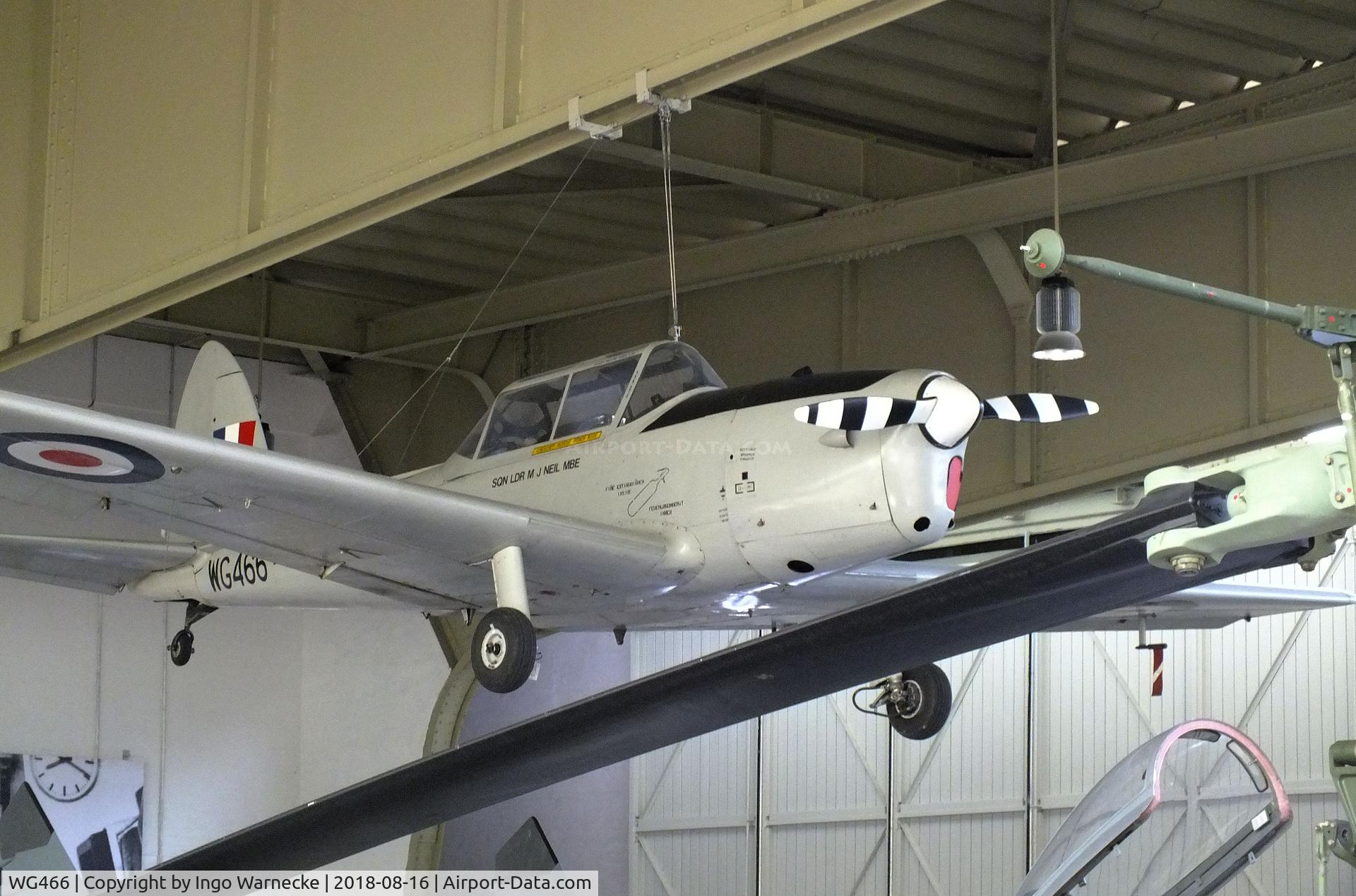 WG466, 1951 De Havilland DHC-1 Chipmunk T.10 C/N C1/0516, De Havilland Canada DHC-1 Chipmunk T10 at the Luftwaffenmuseum (German Air Force museum), Berlin-Gatow