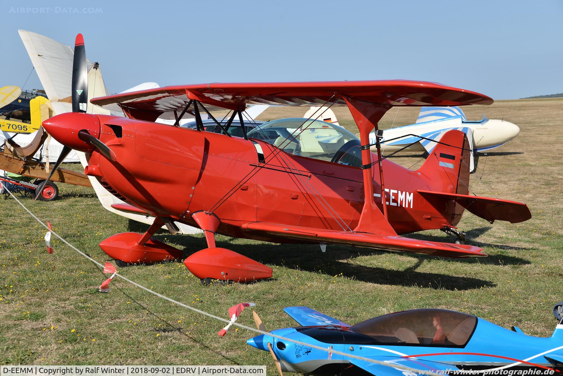 D-EEMM, Christen Eagle II C/N S/0470, Christen Eagle II - Private - S.0470 - D-EEMM - 02.09.2018 - EDRV
