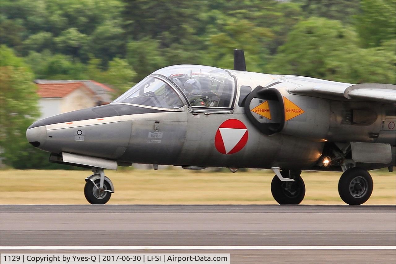 1129, Saab 105OE C/N 105429, Saab 105OE, Landing rwy 29, St Dizier-Robinson Air Base 113 (LFSI) Open day 2017