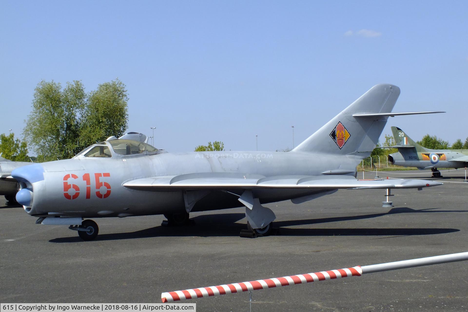 615, PZL-Mielec Lim-5P C/N 1D0208, PZL-Mielec Lim-5P (MiG-17PF) FRESCO-D at the Luftwaffenmuseum (German Air Force museum), Berlin-Gatow