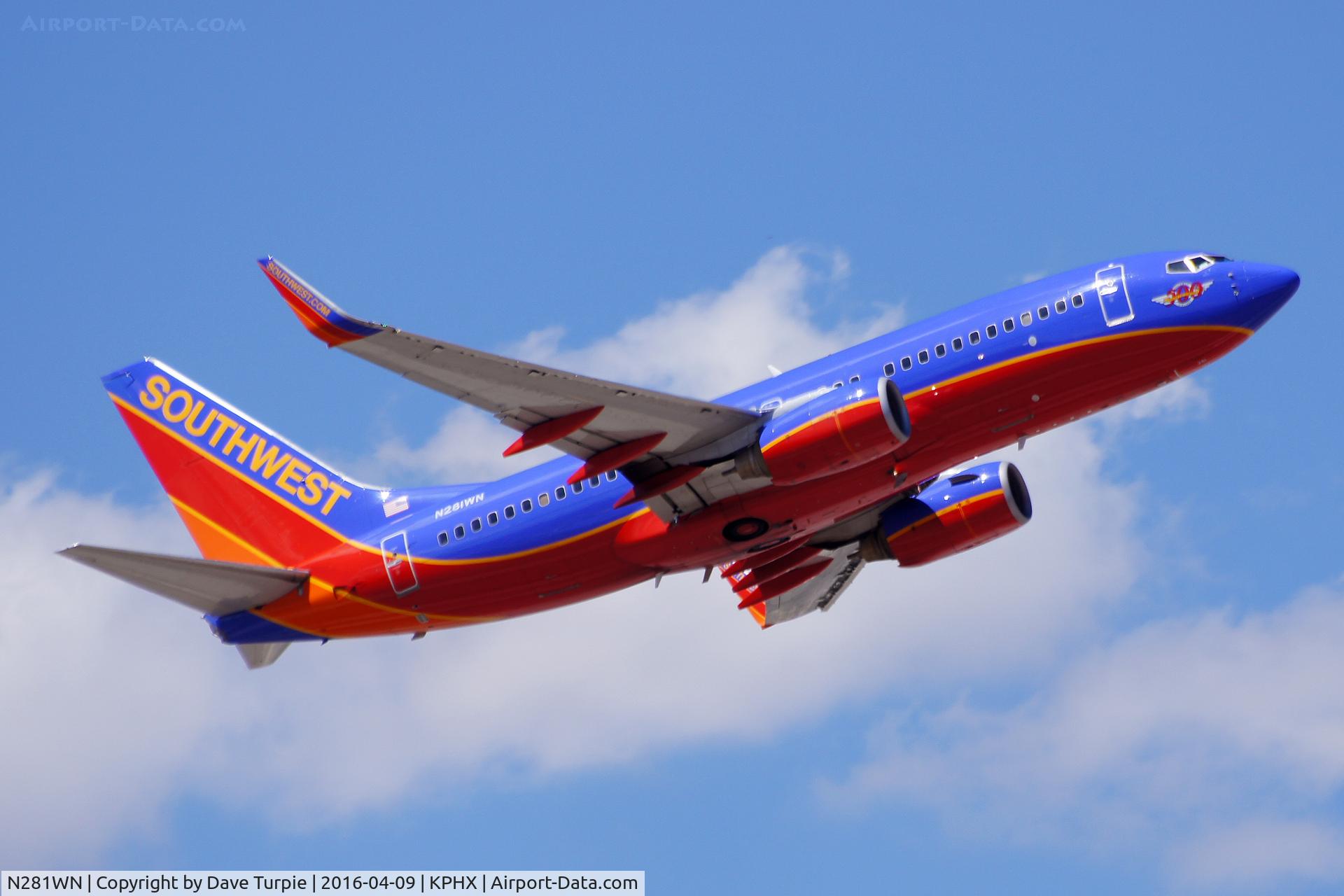 N281WN, 2007 Boeing 737-7H4 C/N 36528, No comment.