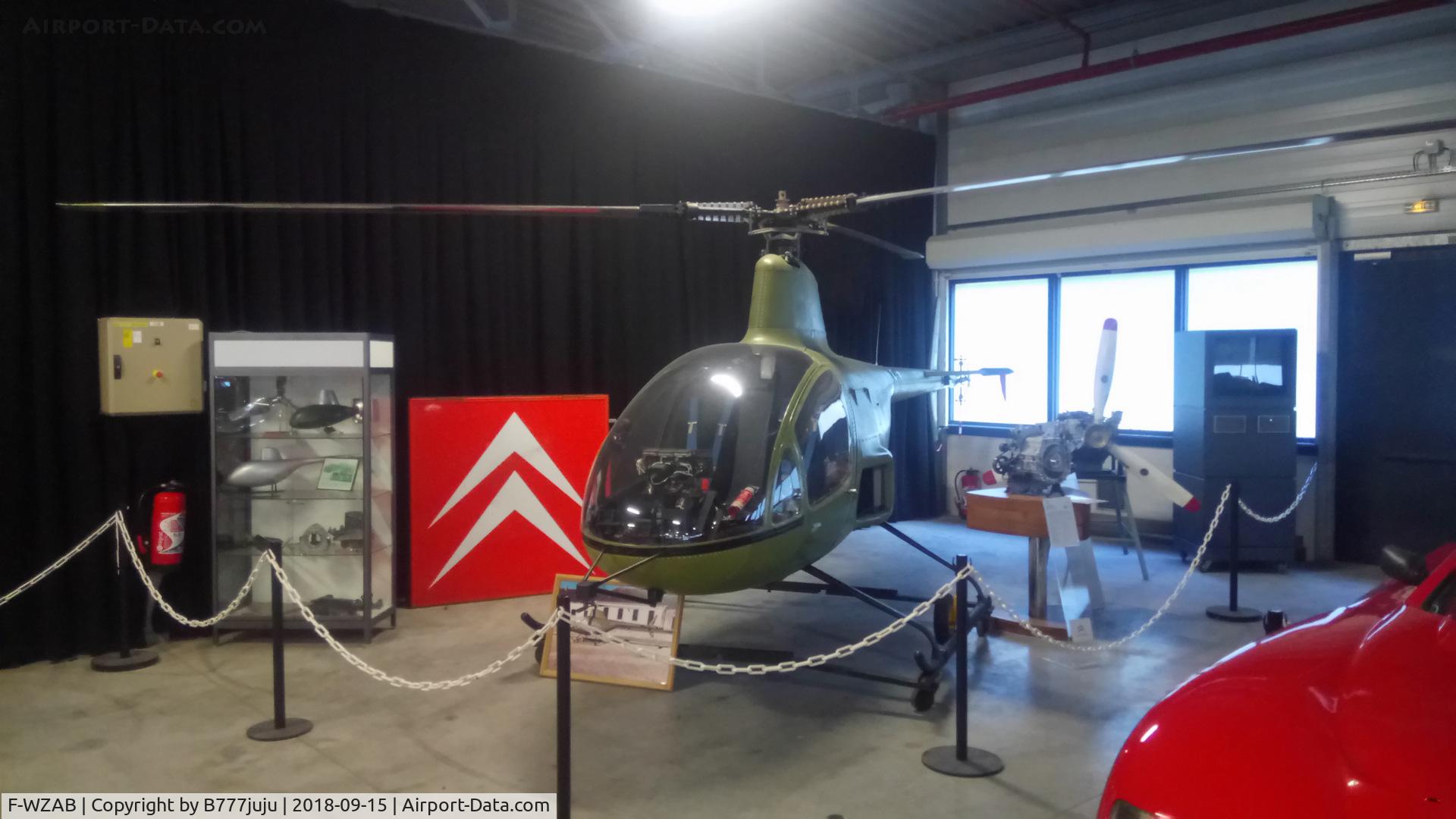 F-WZAB, 1970 Citroën RE-2 C/N 01, at Conservatoire Citroën Héritage