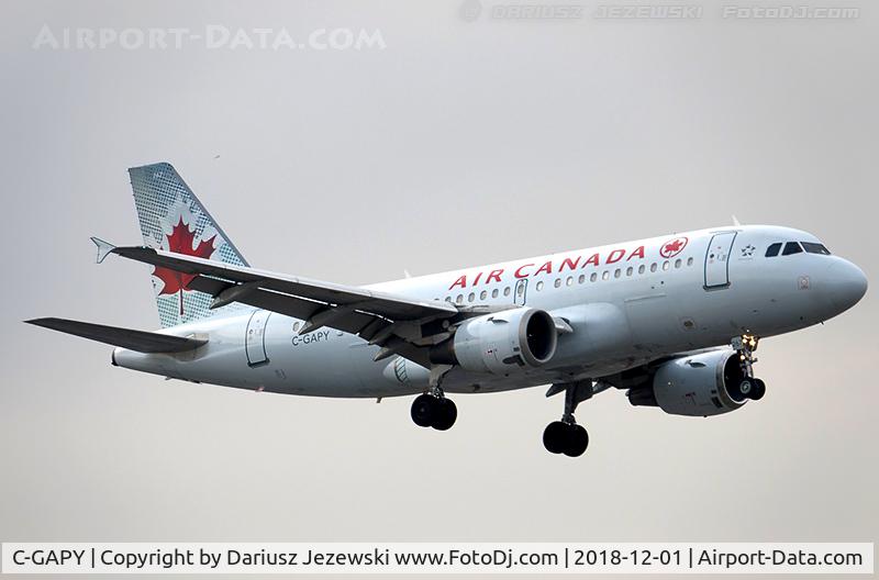 C-GAPY, 1997 Airbus A319-114 C/N 728, Airbus A319-114 - Air Canada  C/N 728, C-GAPY