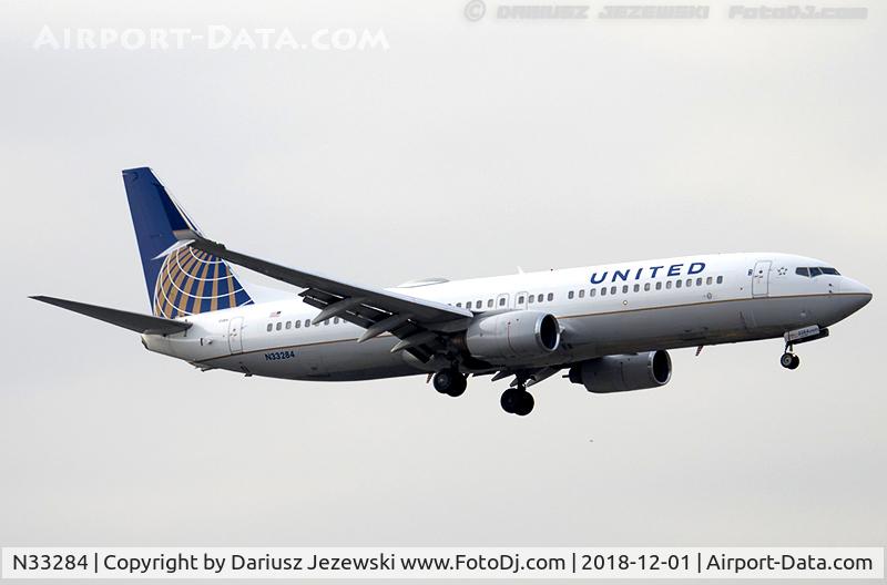 N33284, 2004 Boeing 737-824 C/N 31635, Boeing 737-824 - United Airlines  C/N 31635, N33284