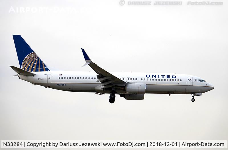 N33284, 2004 Boeing 737-824 C/N 31635, Boeing 737-824 - United Airlines  C/N 31635, N33284