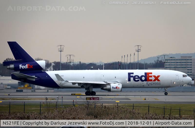 N521FE, 1992 McDonnell Douglas MD-11F C/N 48478, McDonnell Douglas MD-11(F) - FedEx - Federal Express  C/N 48478, N521FE