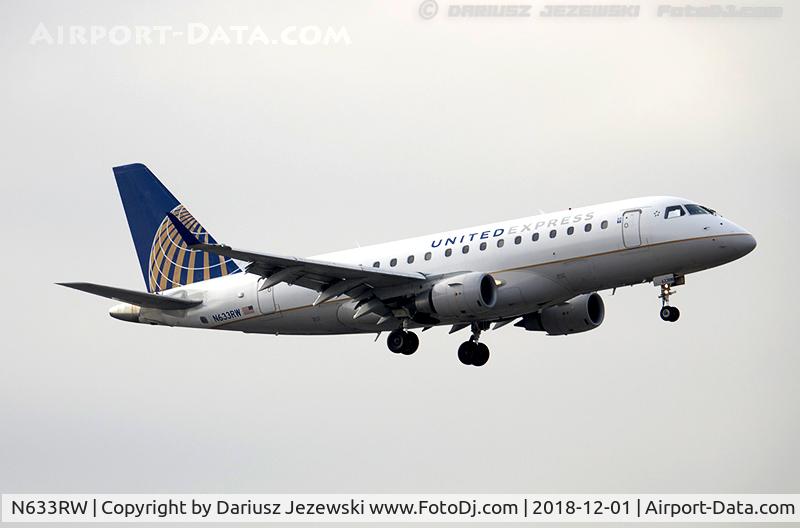 N633RW, 2004 Embraer 170SE (ERJ-170-100SE) C/N 17000054, Embraer 170SE (ERJ-170-100SE) - United Express (Republic Airlines)   C/N 17000054, N633RW