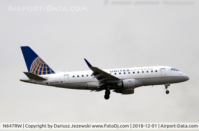 N647RW, 2005 Embraer 170SE (ERJ-170-100SE) C/N 17000067, Embraer 170SE (ERJ-170-100SE) - United Express (Republic Airlines)   C/N 17000067, N647RW
