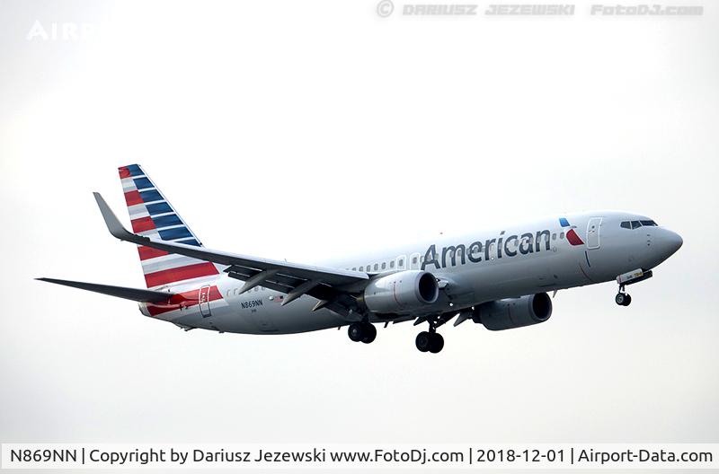 N869NN, 2011 Boeing 737-823 C/N 40764, Boeing 737-823 - American Airlines  C/N 40764, N869NN