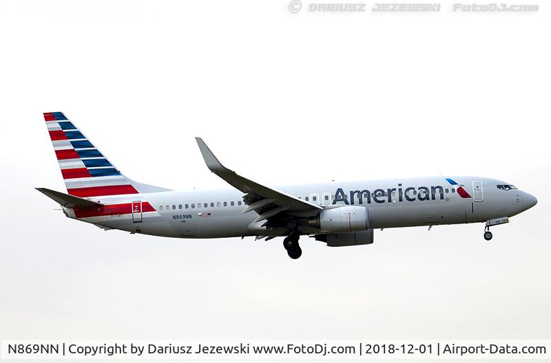 N869NN, 2011 Boeing 737-823 C/N 40764, Boeing 737-823 - American Airlines  C/N 40764, N869NN