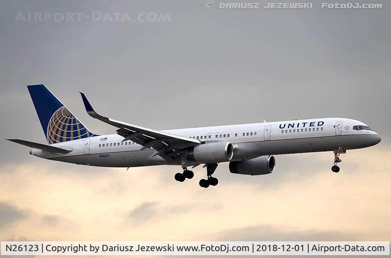 N26123, 1997 Boeing 757-224 C/N 28966, Boeing 757-224 - United Airlines  C/N 28966, N26123