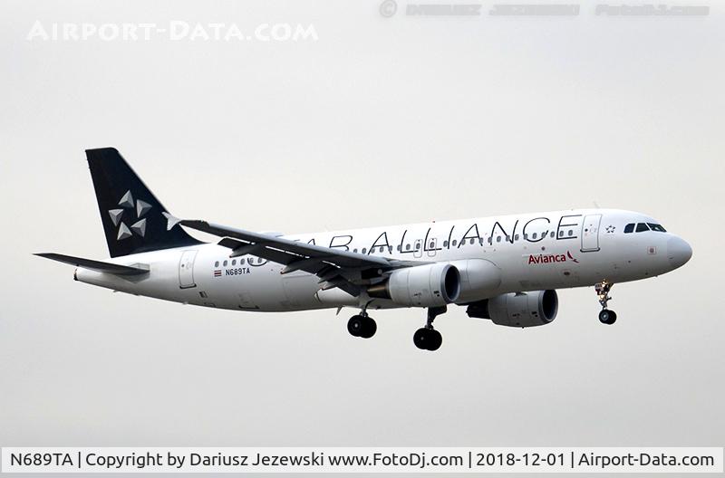 N689TA, 2012 Airbus A320-214 C/N 5333, Airbus A320-214 - Star Alliance (Avianca)   C/N 5333, N689TA