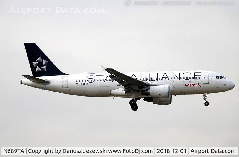 N689TA, 2012 Airbus A320-214 C/N 5333, Airbus A320-214 - Star Alliance (Avianca)   C/N 5333, N689TA