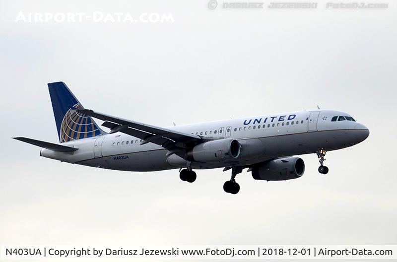 N403UA, 1993 Airbus A320-232 C/N 442, Airbus A320-232 - United Airlines  C/N 442, N403UA