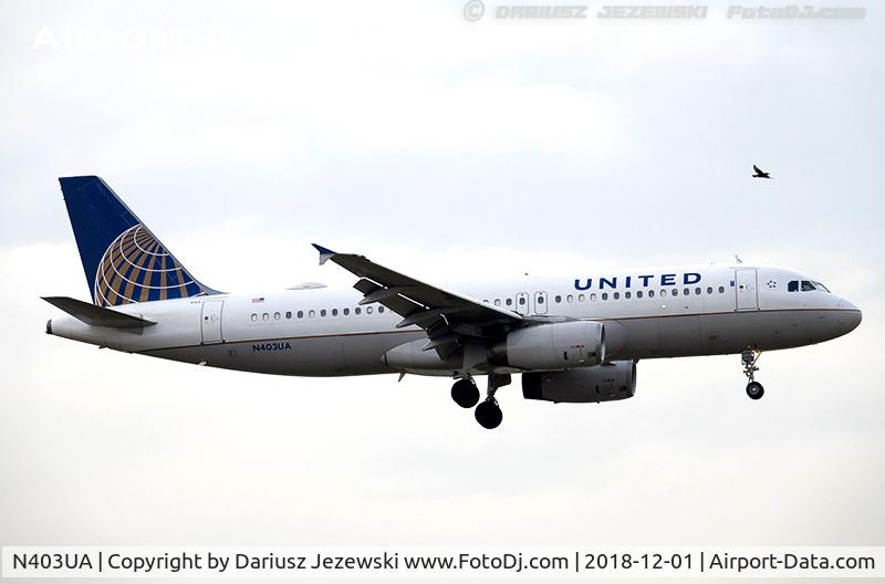 N403UA, 1993 Airbus A320-232 C/N 442, Airbus A320-232 - United Airlines  C/N 442, N403UA
