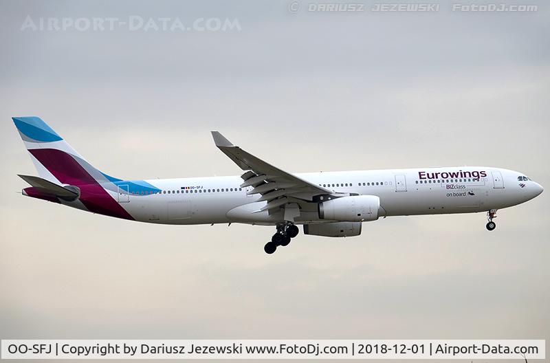 OO-SFJ, 2005 Airbus A330-343X C/N 701, Airbus A330-343 - Eurowings  C/N 701, OO-SFJ