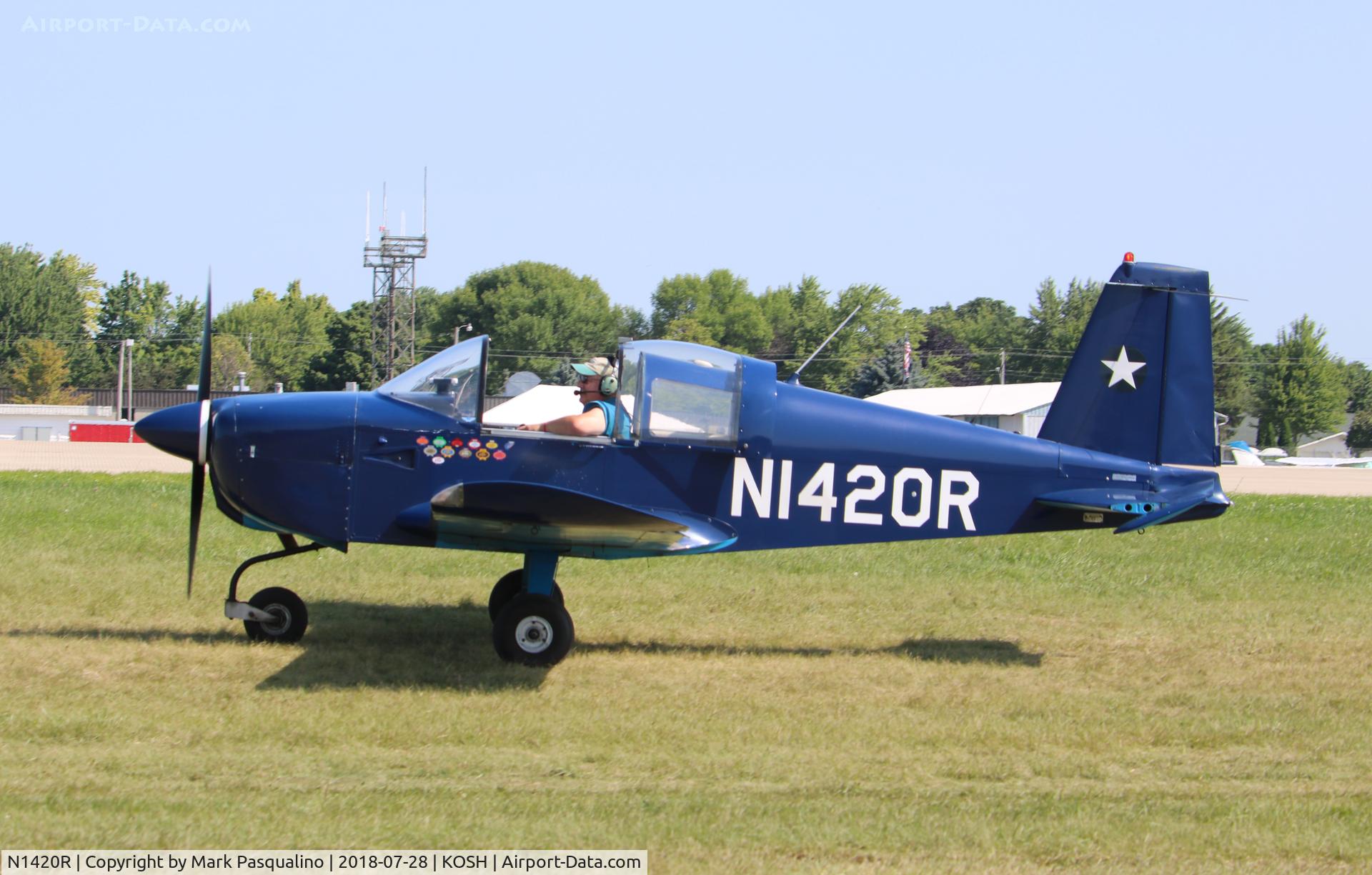 N1420R, 1975 Grumman American AA-1B Trainer C/N AA1B-0520, AA-1B