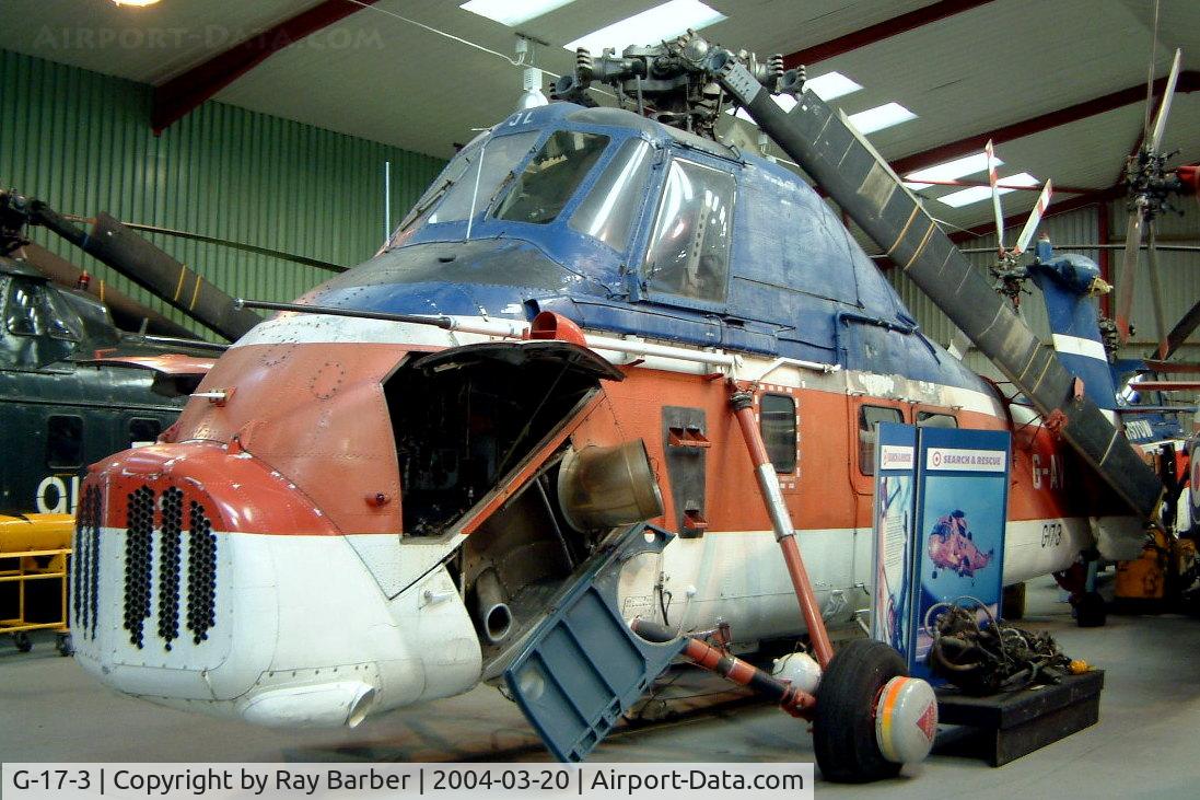 G-17-3, 1967 Westland Wessex 60 Series 1 C/N WA561, G-17-3   (G-AVNE) Westland WS.58 Wessex 60 [WA561] (The Helicopter Museum) Weston-super-Mare~G 20/03/2004