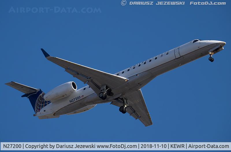 N27200, 2006 Embraer ERJ-145XR (EMB-145XR) C/N 14500956, Embraer ERJ-145XR (EMB-145XR) - United Express (ExpressJet Airlines)   C/N 14500956, N27200