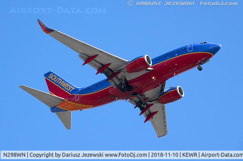 N298WN, 2007 Boeing 737-7H4 C/N 32543, Boeing 737-7H4 - Southwest Airlines  C/N 32543, N298WN