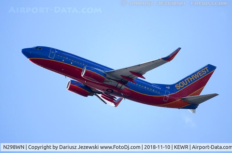 N298WN, 2007 Boeing 737-7H4 C/N 32543, Boeing 737-7H4 - Southwest Airlines  C/N 32543, N298WN