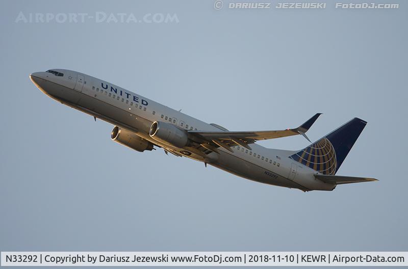 N33292, 2004 Boeing 737-824 C/N 33455, Boeing 737-824 - United Airlines  C/N 33455, N33292