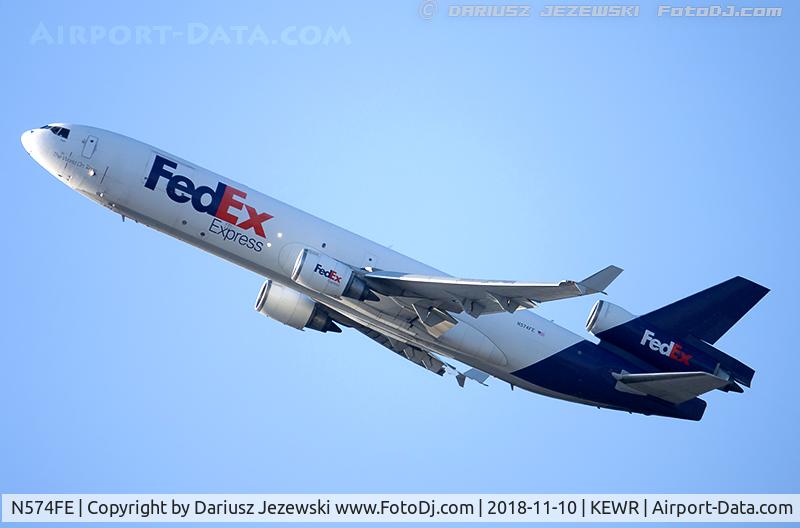 N574FE, 1991 McDonnell Douglas MD-11F C/N 48499, McDonnell Douglas MD-11F - FedEx - Federal Express  C/N 48499, N574FE