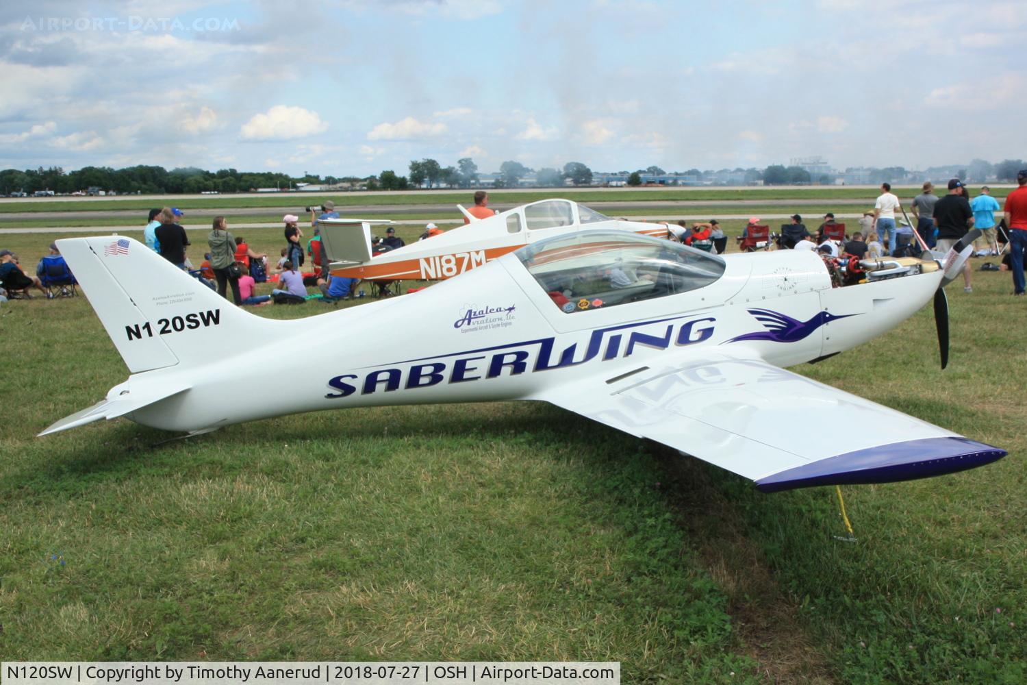 N120SW, 2014 Azalea Saberwing C/N CLAPP04, 2014 Clapp Saberwing, c/n: CLAPP04